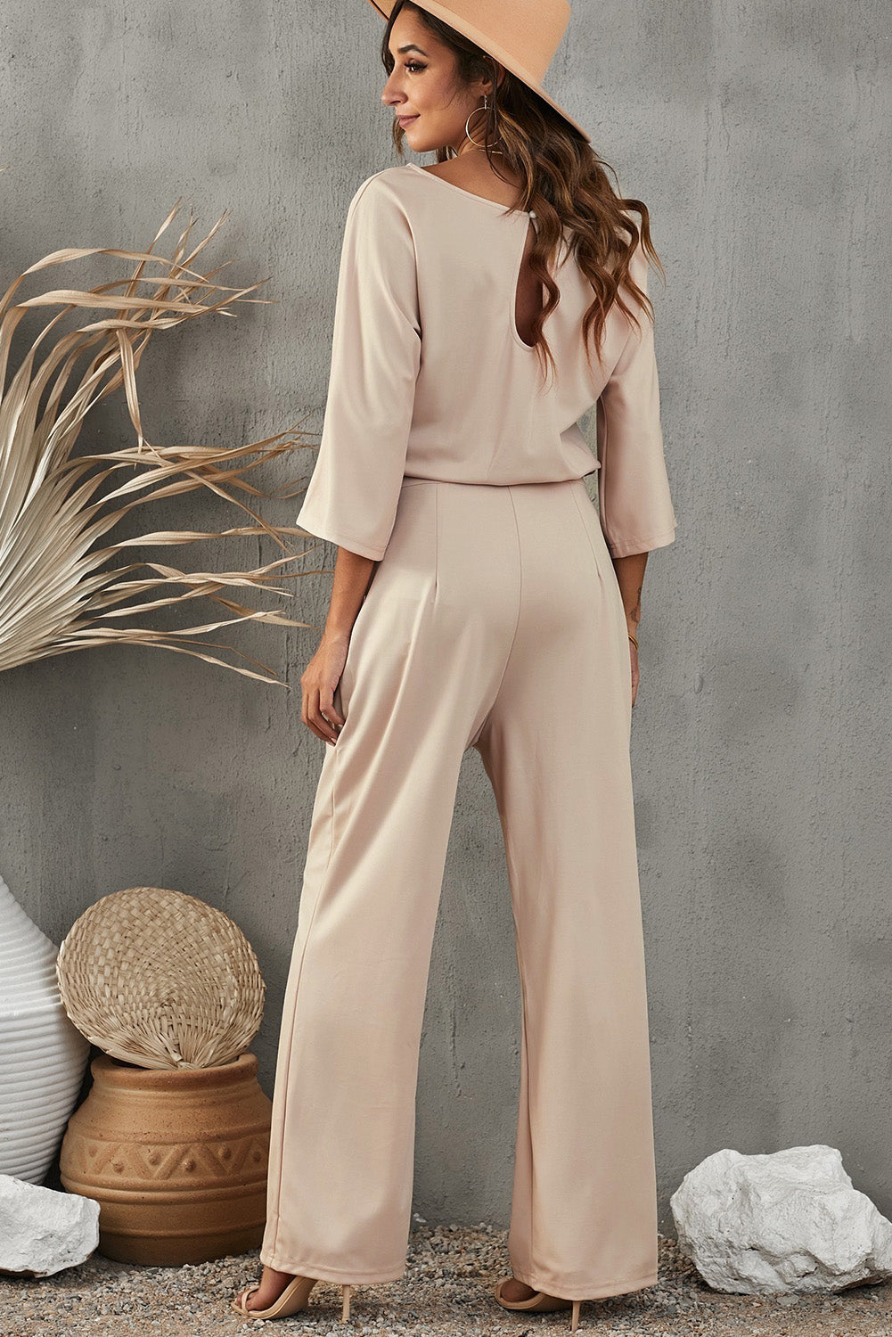 Apricot Knot Jumpsuit (Online Only)