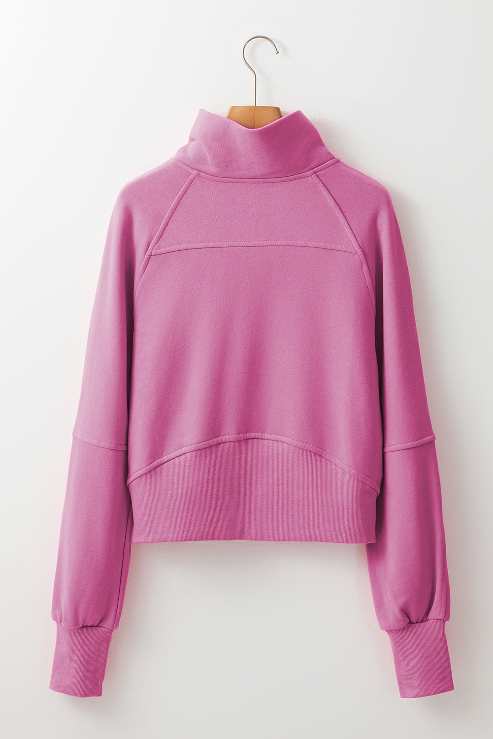 Zip Up Collar Sweatshirt (online only)