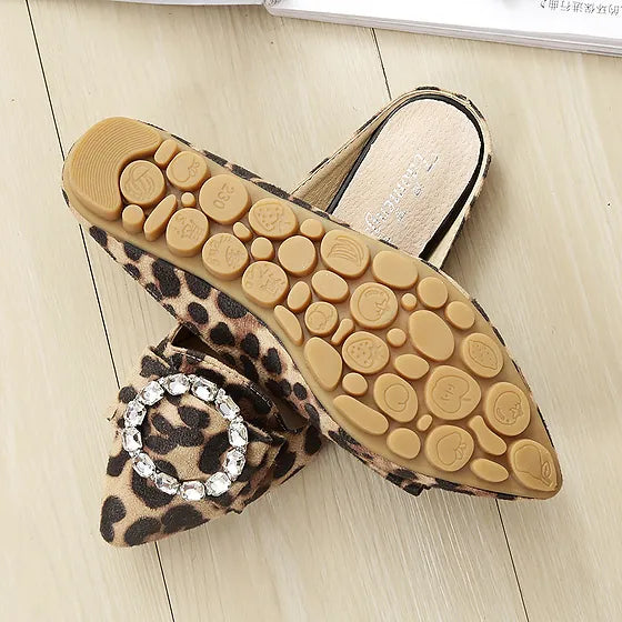 Leopard Bling Slide