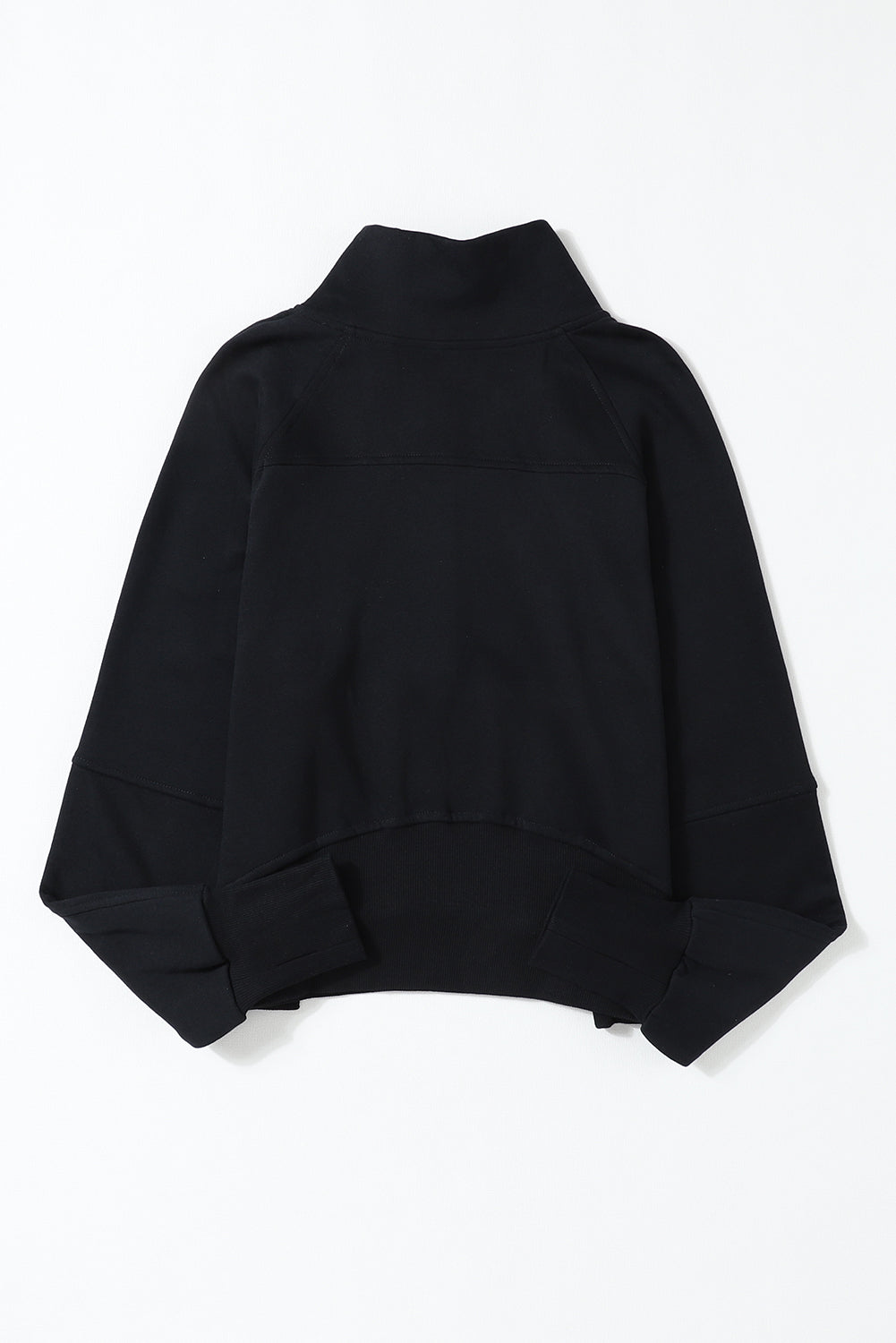 Zip Up Collar Sweatshirt (online only)