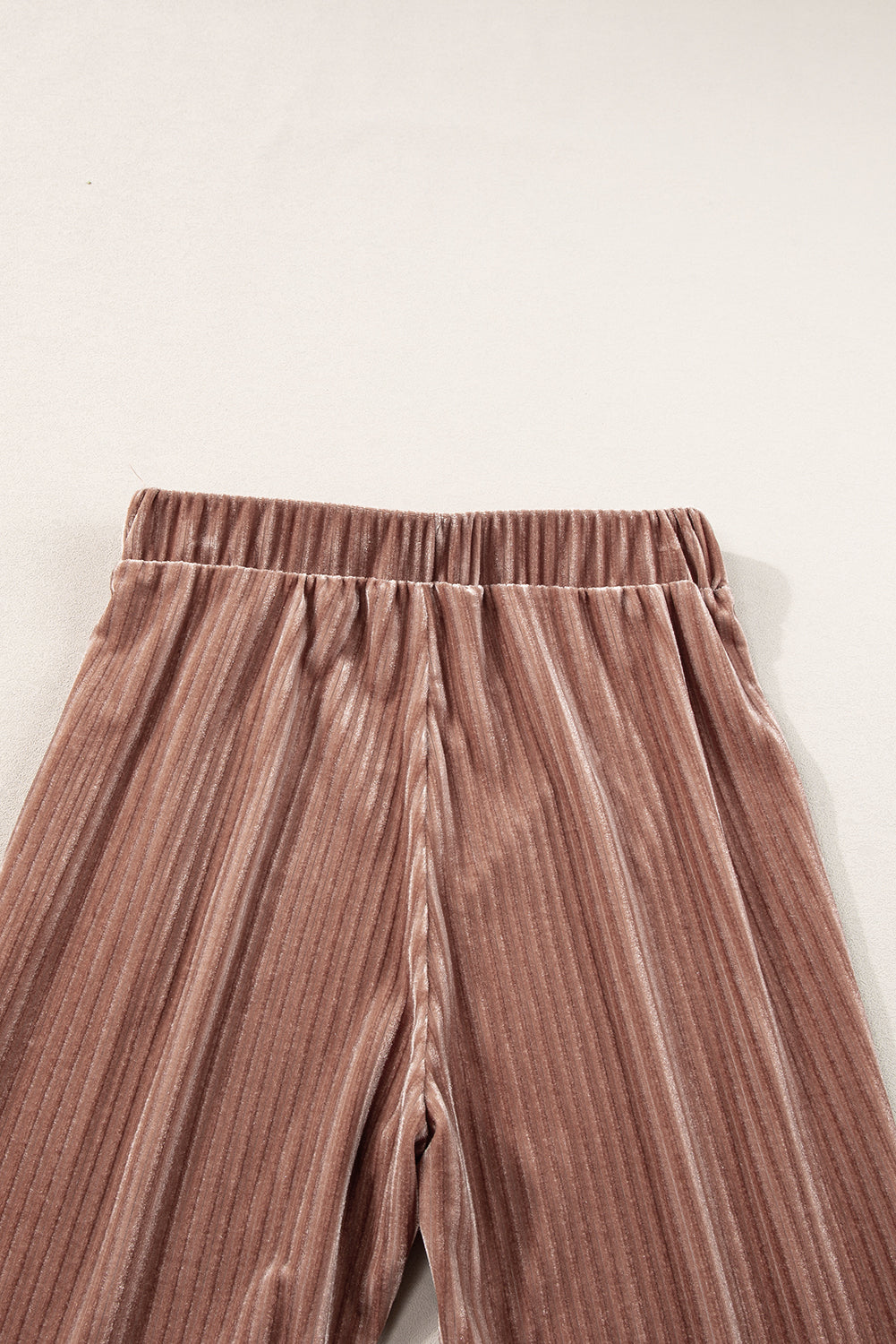 Chestnut Corduroy Flare Pants (online only)