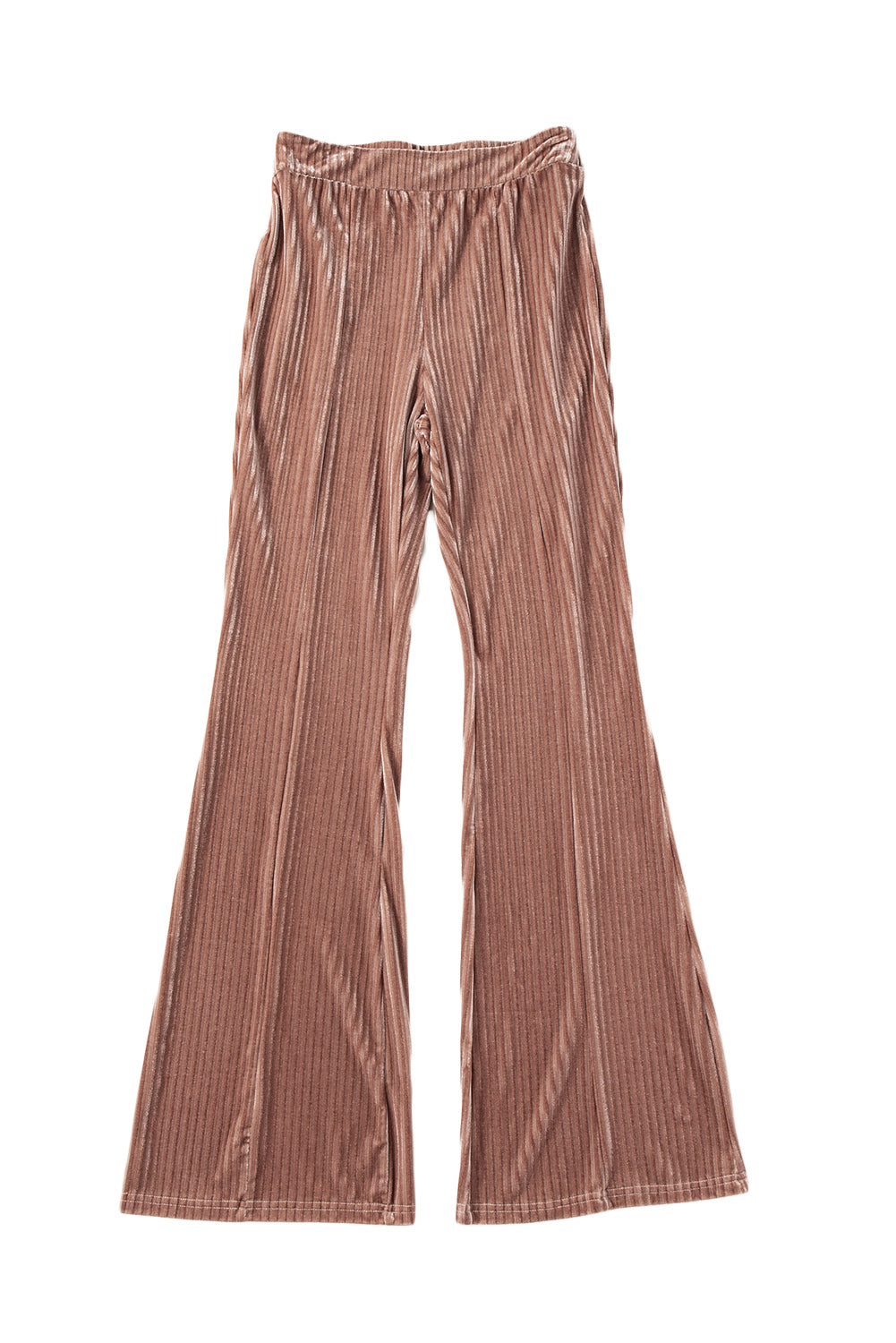 Chestnut Corduroy Flare Pants (online only)