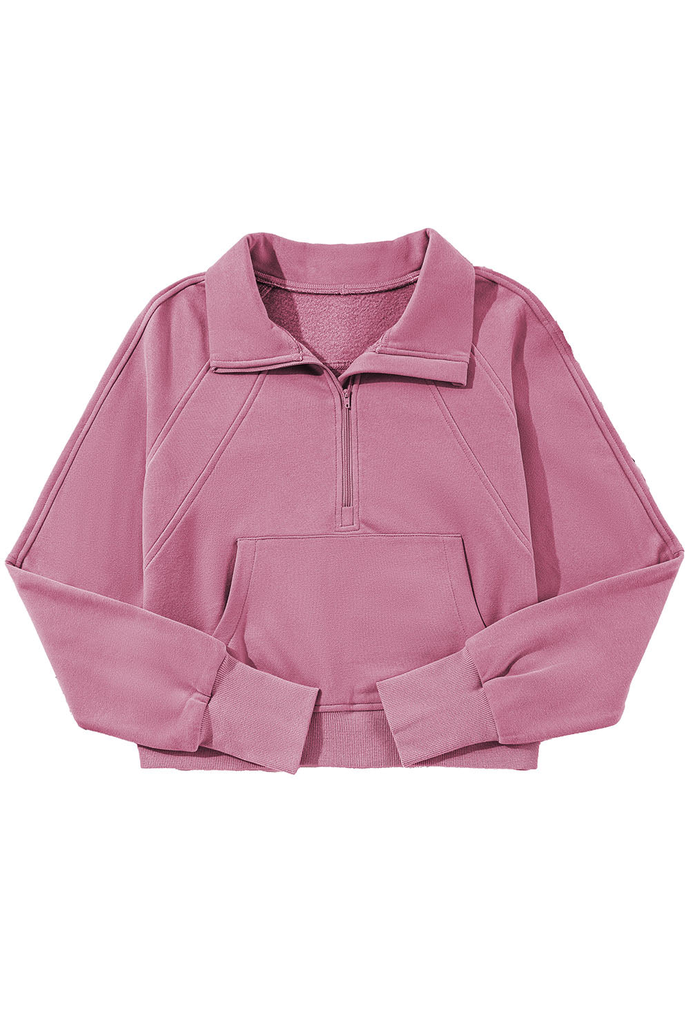 Zip Up Collar Sweatshirt (online only)