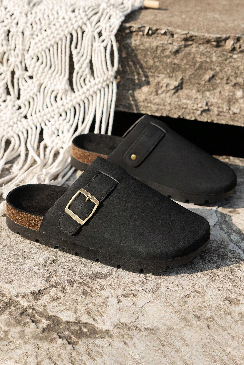 Corky Platform Slides Shoes (online only)