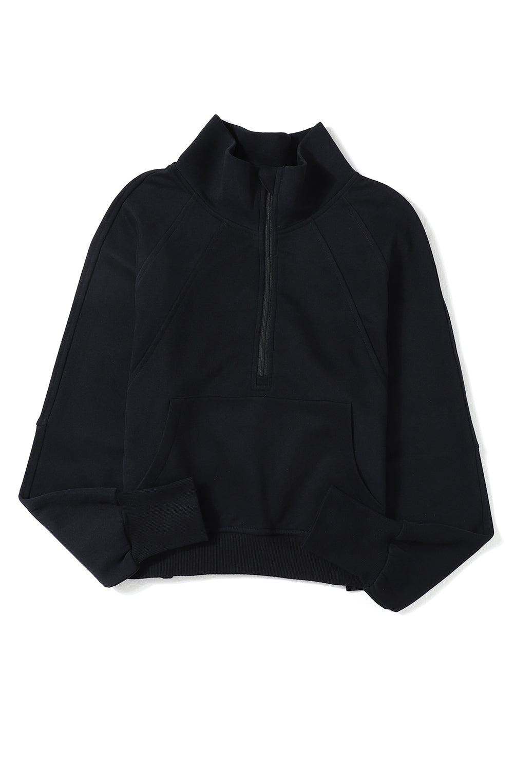 Zip Up Collar Sweatshirt (online only)