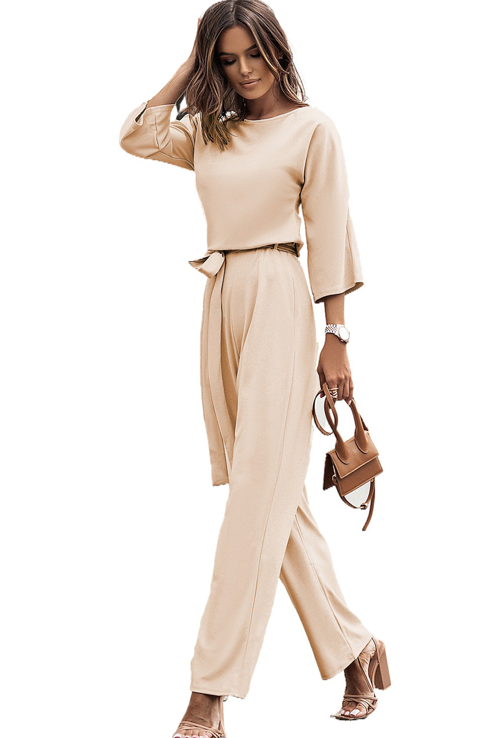 Apricot Knot Jumpsuit (Online Only)