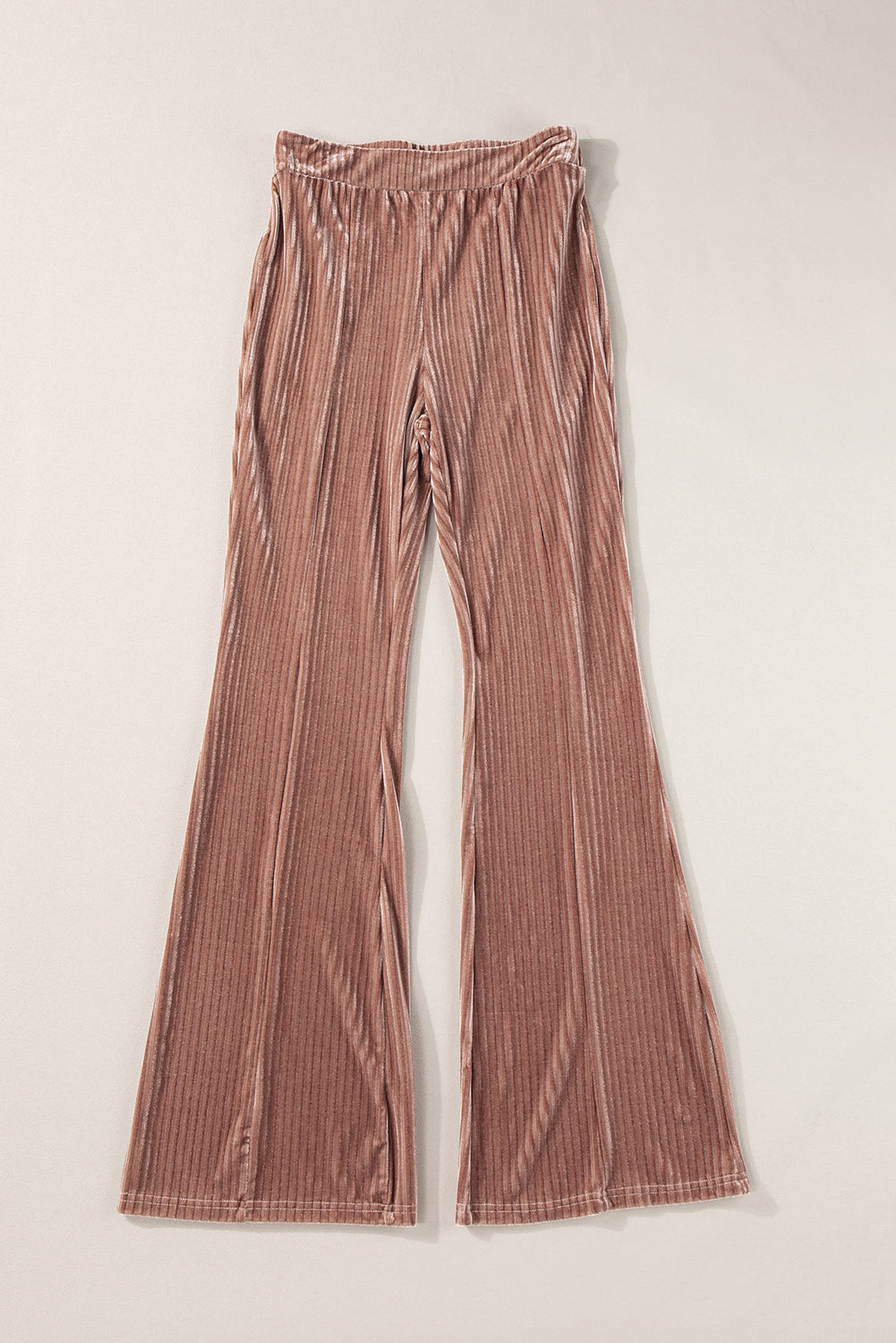 Chestnut Corduroy Flare Pants (online only)