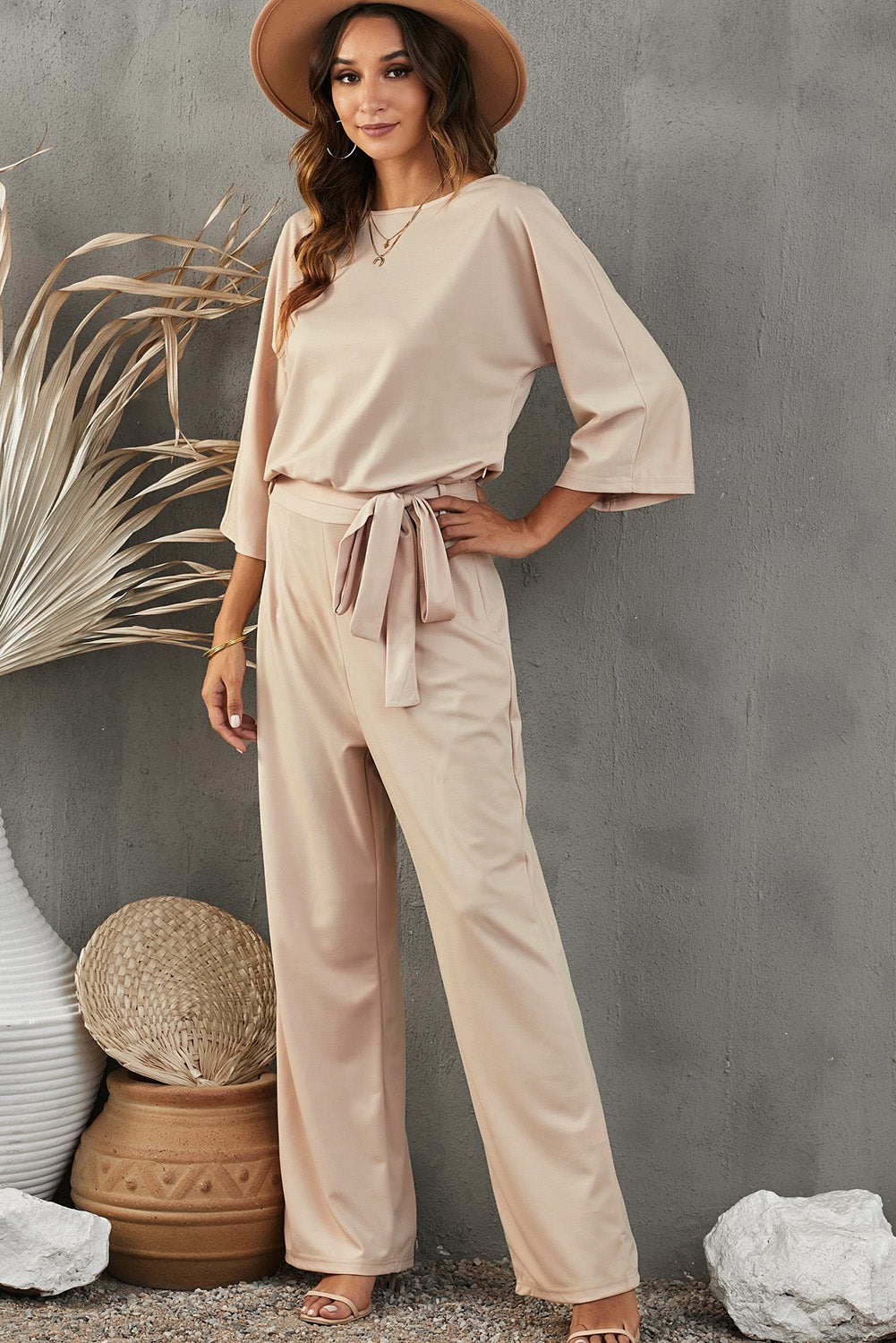 Apricot Knot Jumpsuit (Online Only)