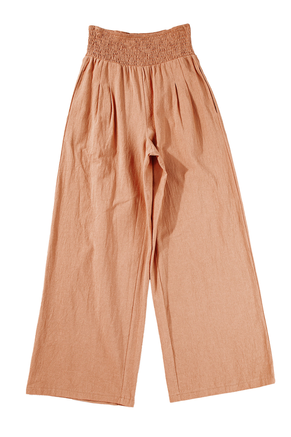 Clay Smocked Loose Straight Leg Pants (online only)