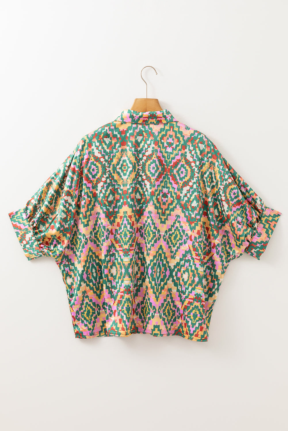 Geometric Print Button Up Shirt (online only)