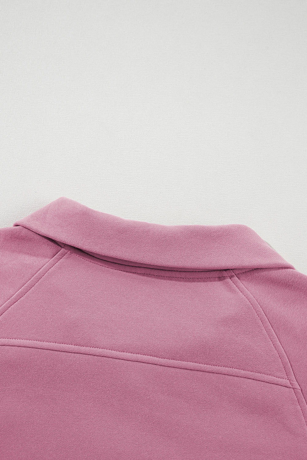 Zip Up Collar Sweatshirt (online only)