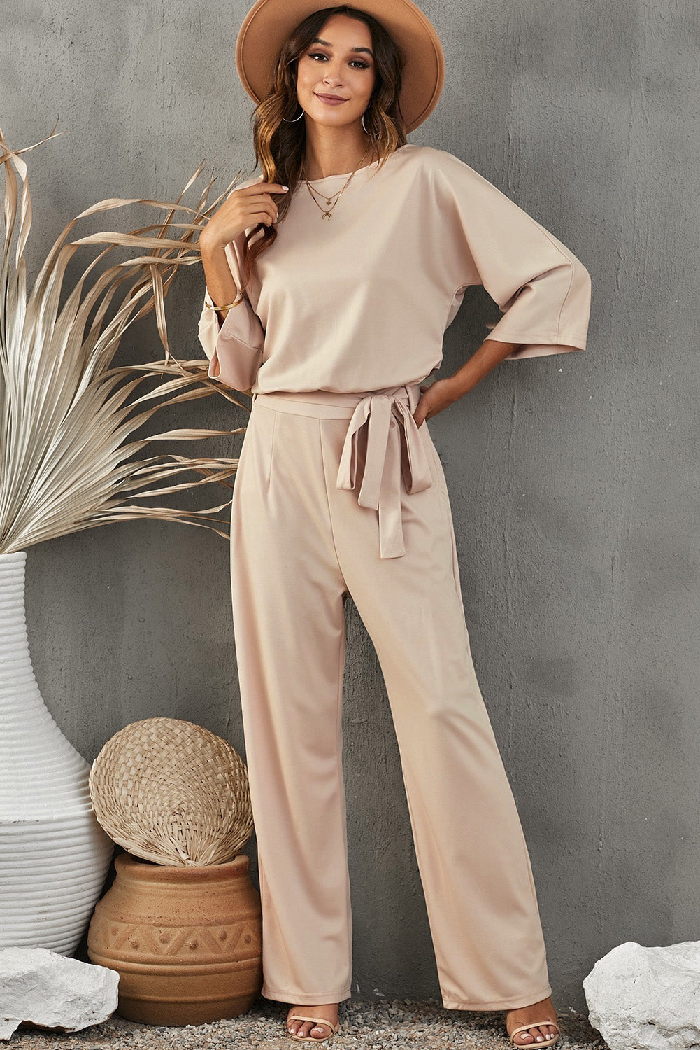 Apricot Knot Jumpsuit (Online Only)