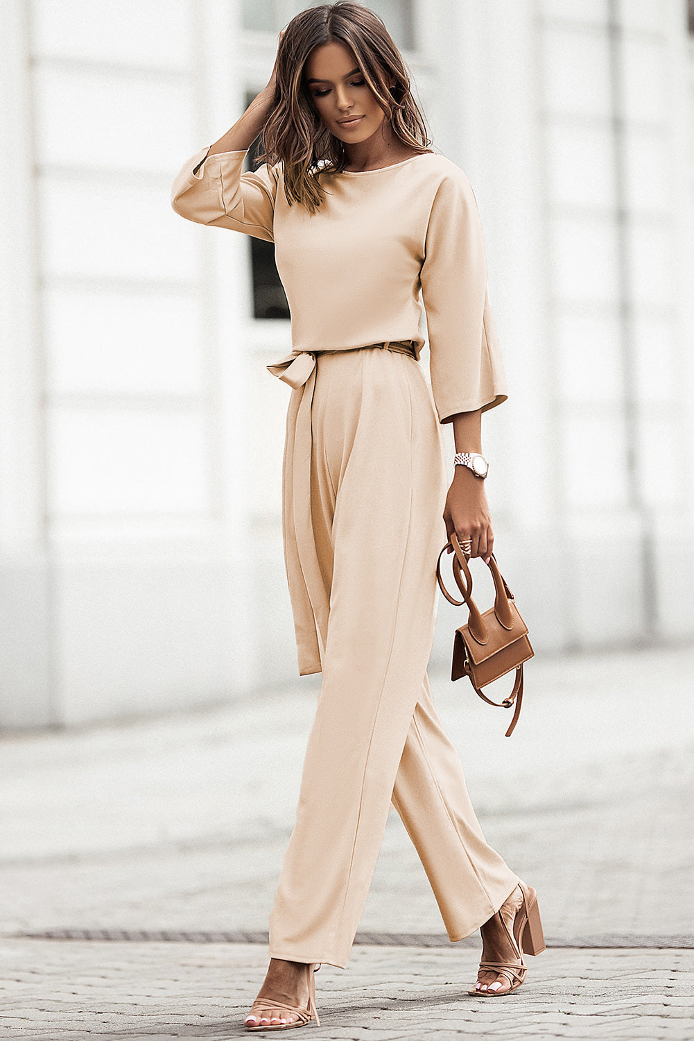 Apricot Knot Jumpsuit (Online Only)